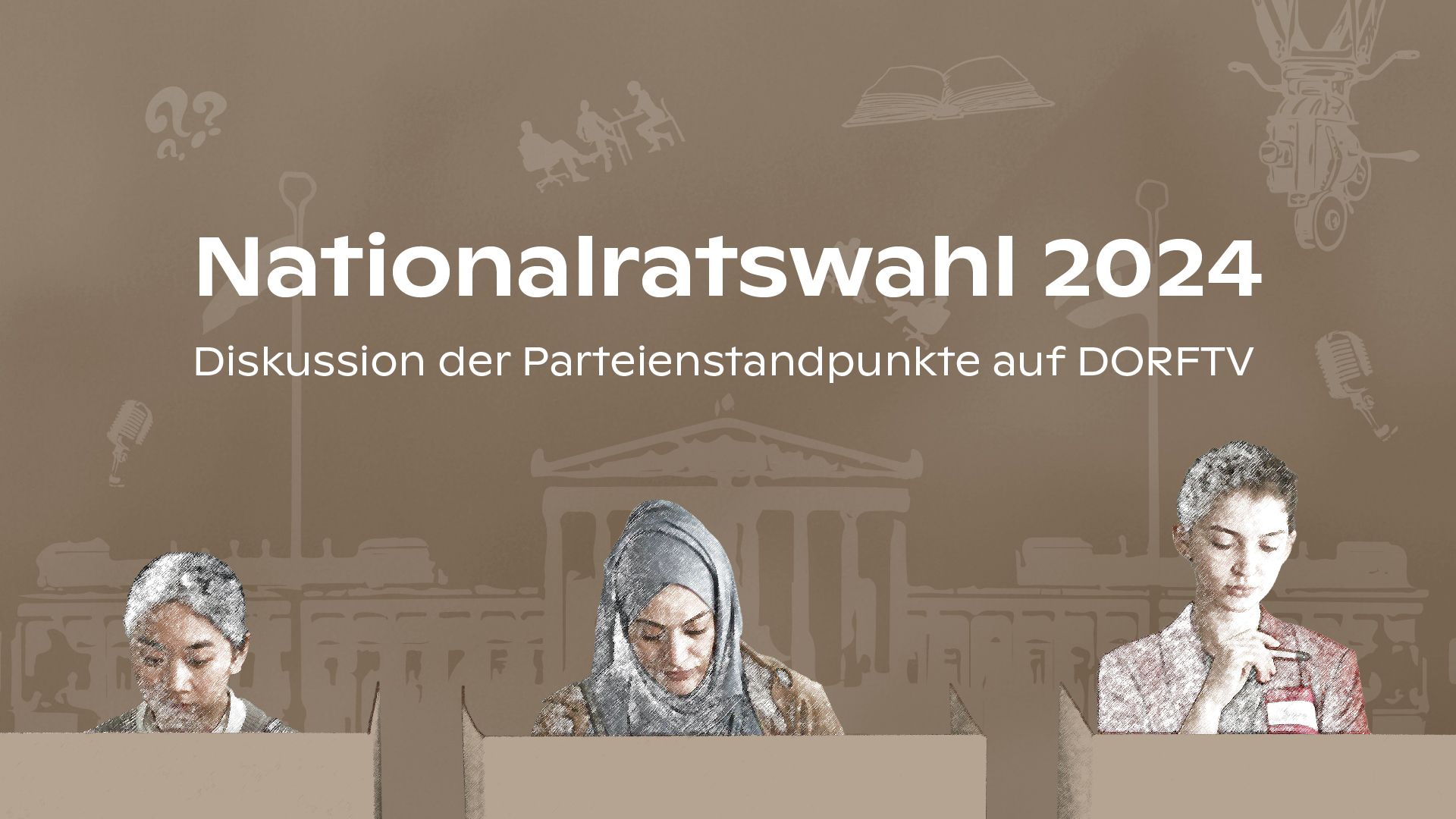 Nationalratswahl 2024 – Diskussion der Parteienstandpunkte