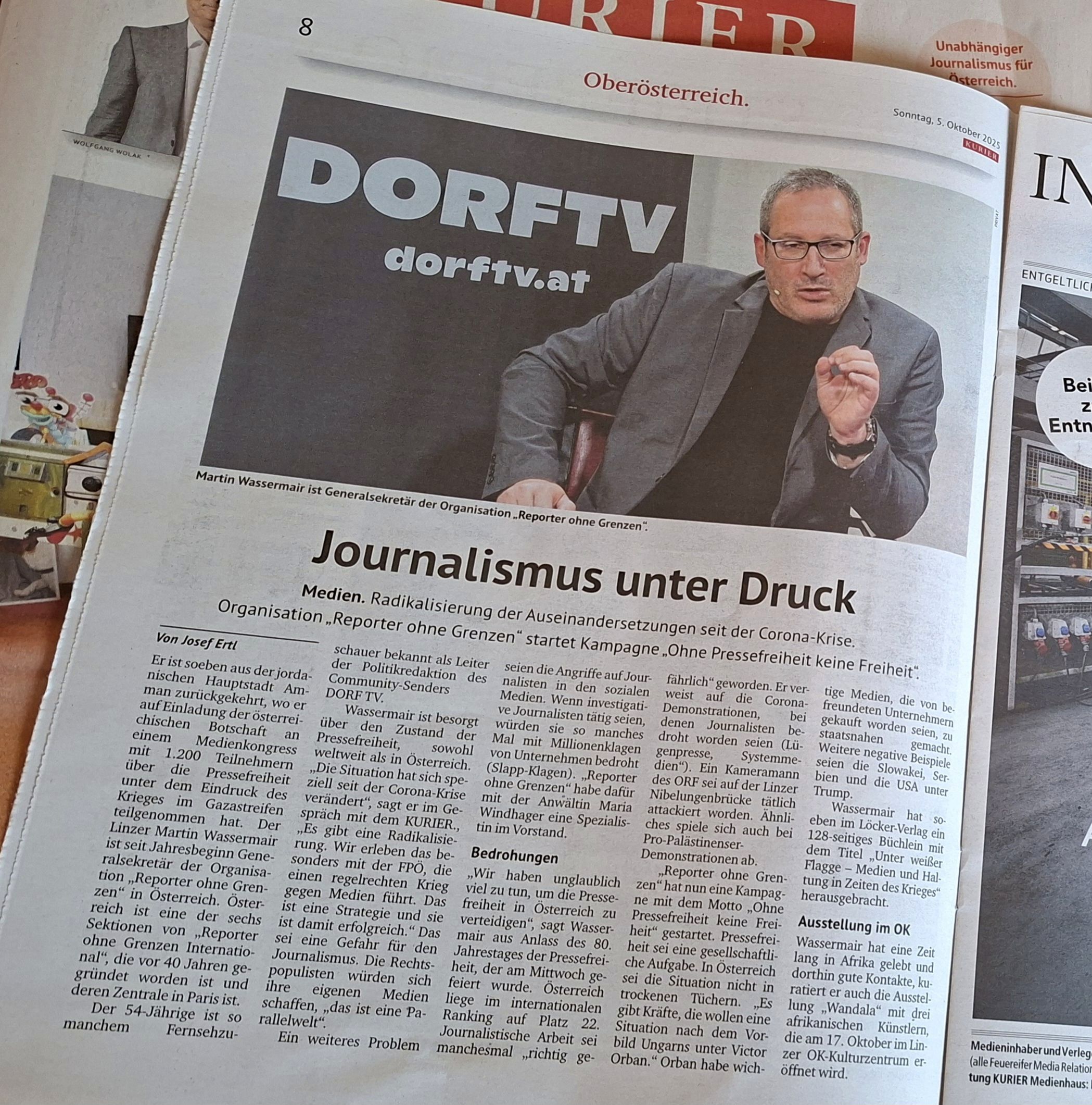 Journalismus unter Druck