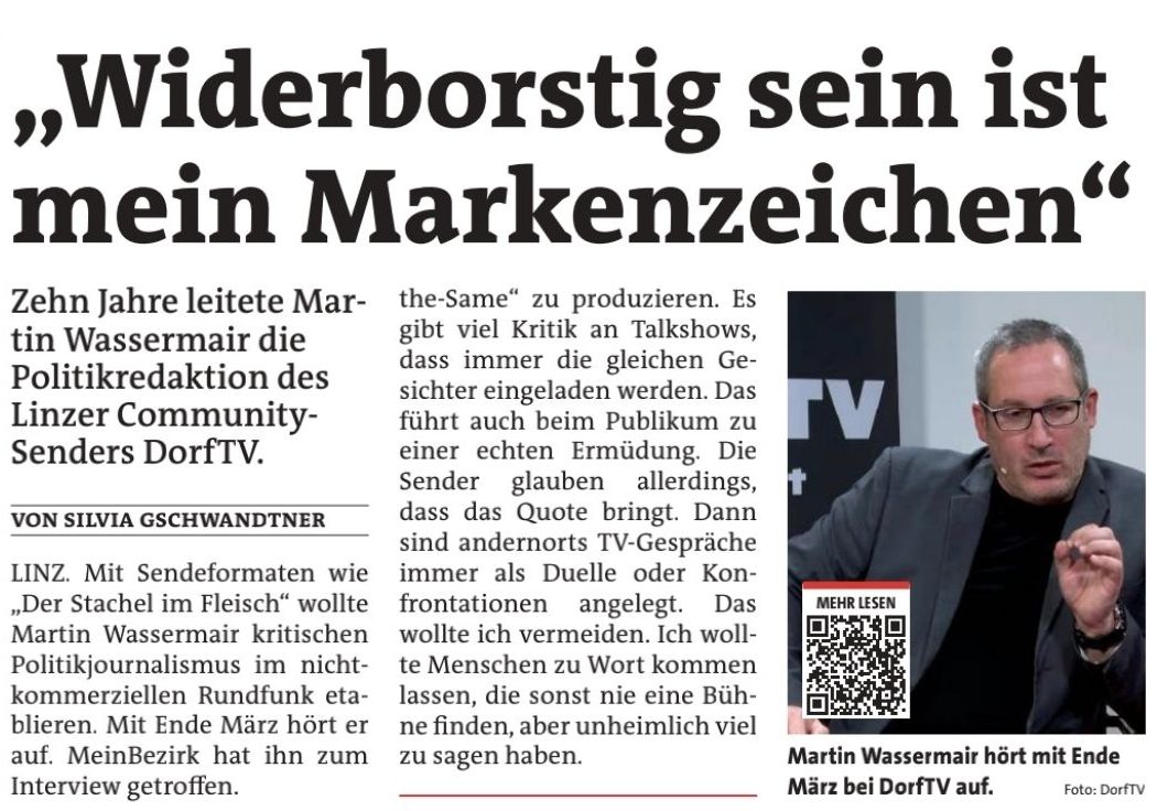 „Widerborstig sein ist mein Markenzeichen“